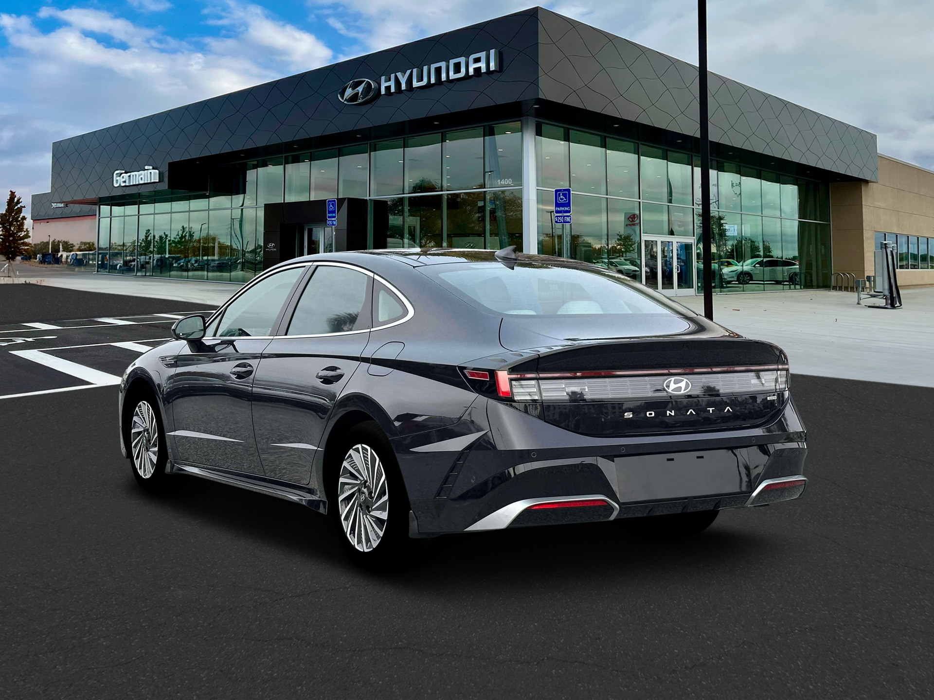 New 2026 Carbon Blue Hyundai Limited image 5