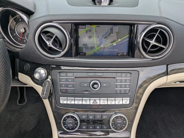 Used 2017 Blue Mercedes-Benz SL 450 image 23