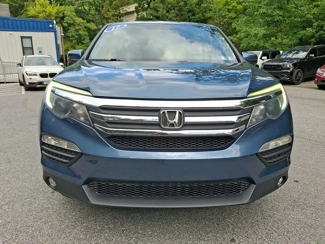 Used 2017 Blue Honda EX-L image 3