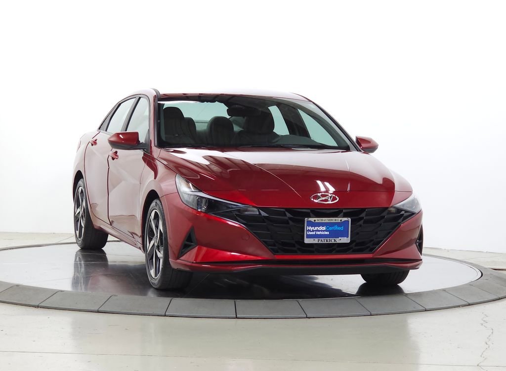 Certified Used 2023 Ultimate Red Hyundai SEL image 1