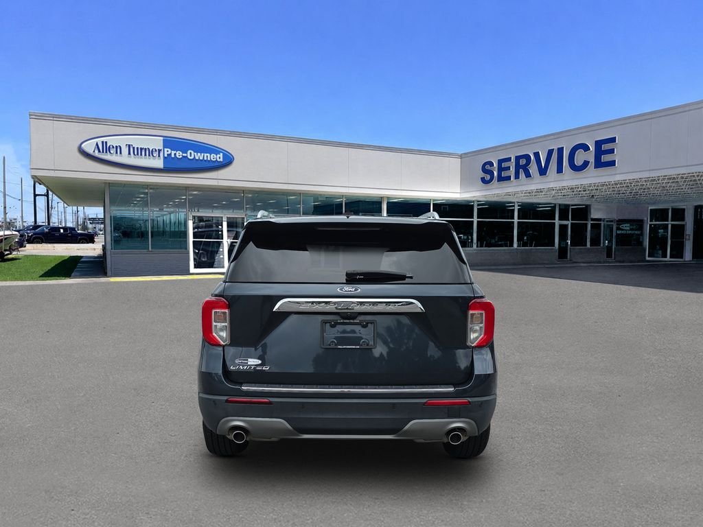 Used 2022 Stone Blue Metallic Ford Limited image 7