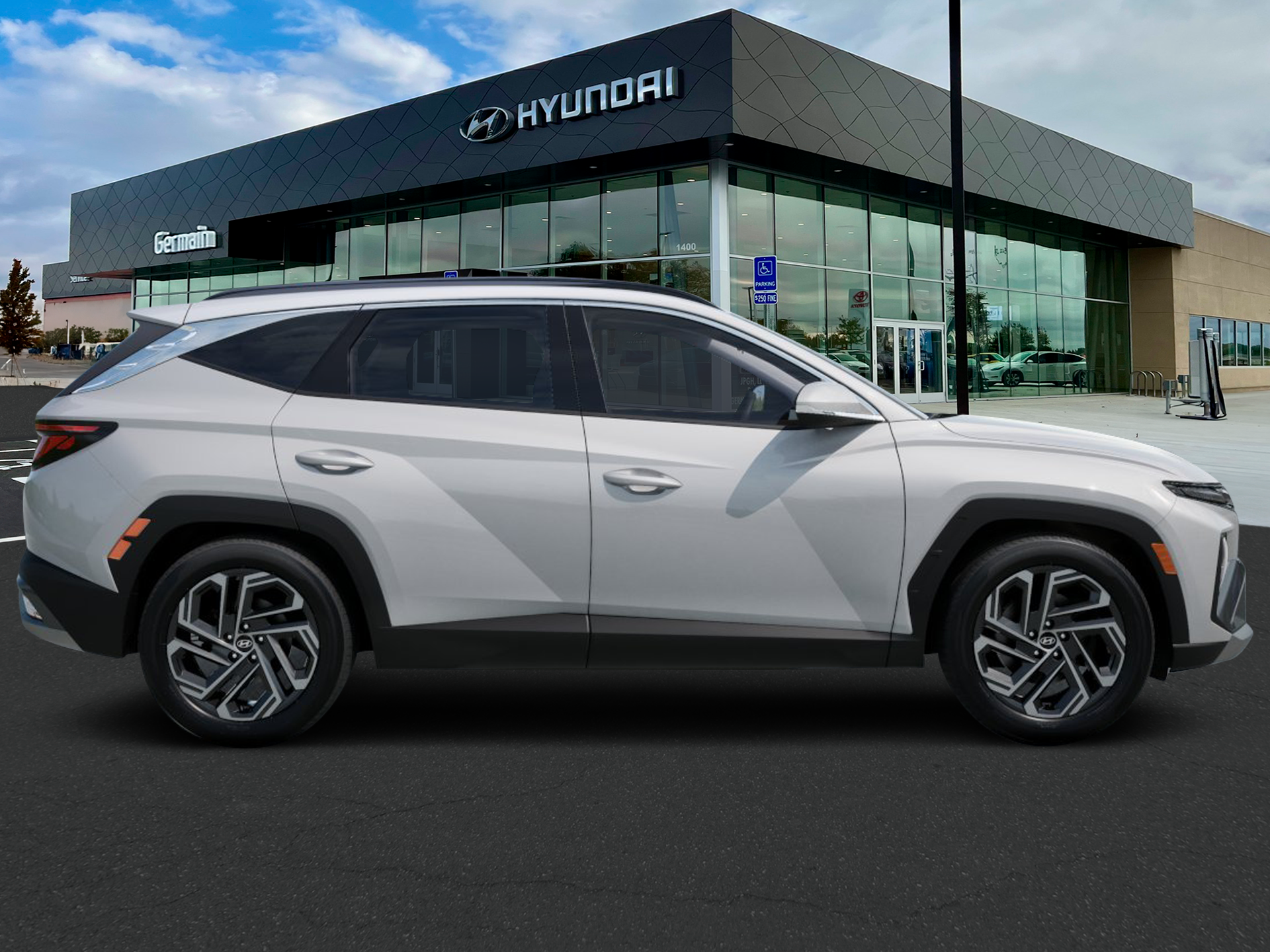 New 2026 White Pearl Hyundai SEL Plus AWD image 6