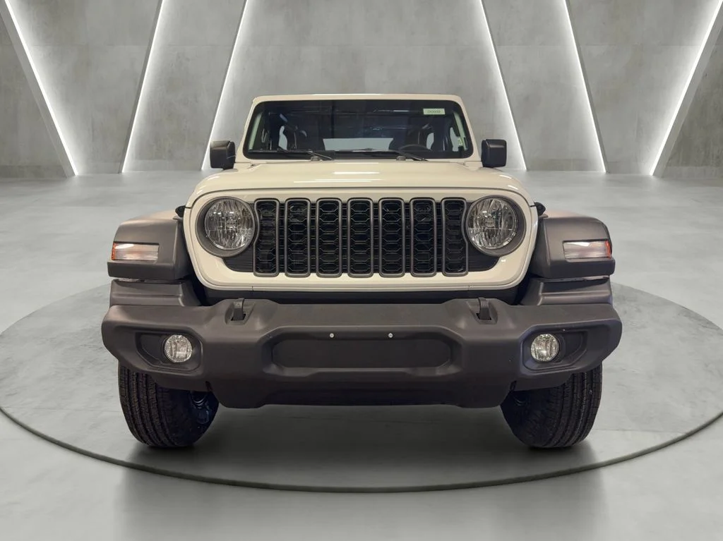 New 2026 Bright White Clear-Coat Exterior Paint Jeep Sport image 2