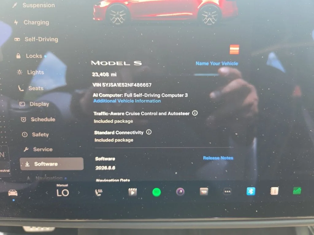 Used 2022 Red Tesla Base image 4