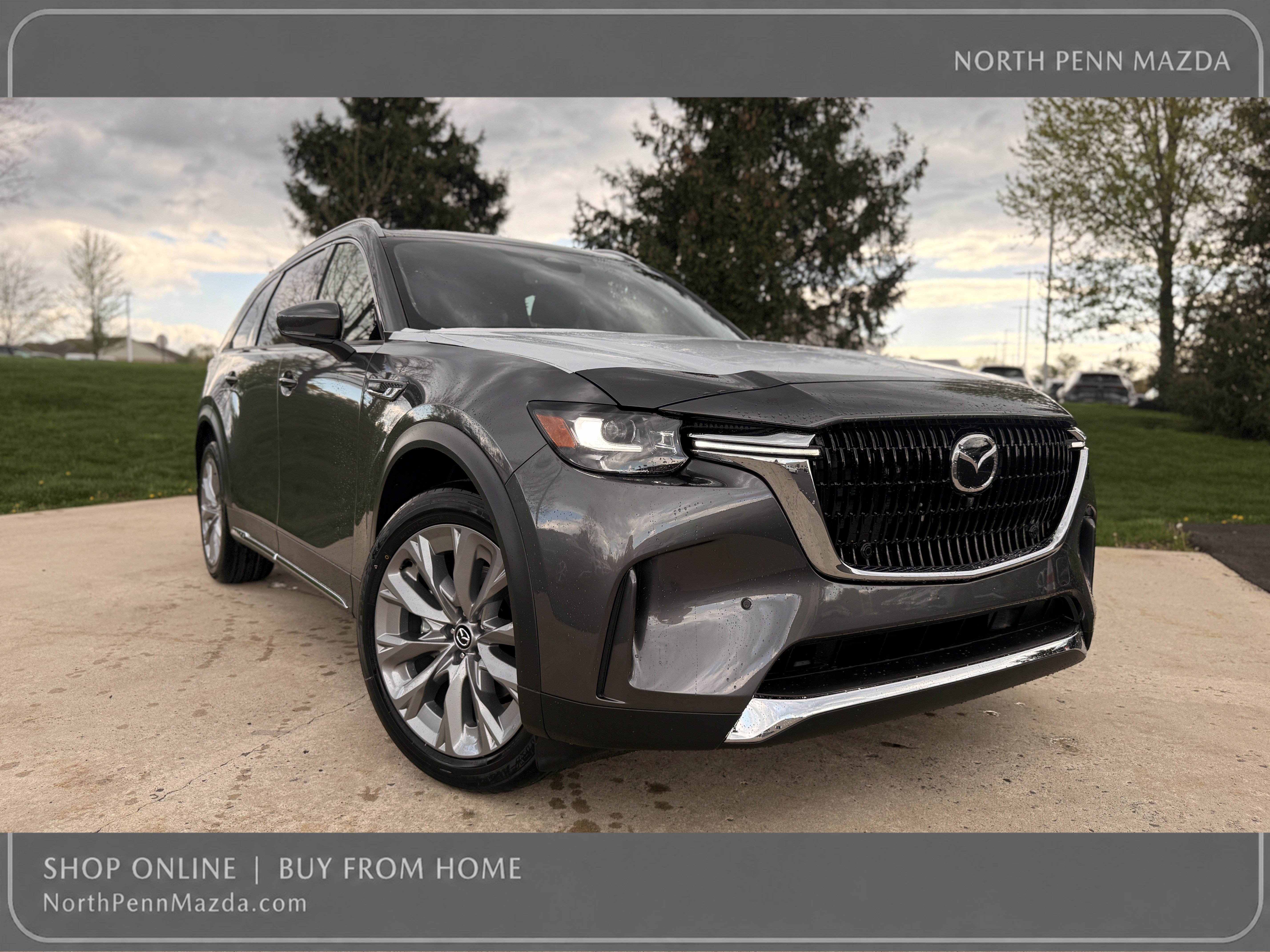 New 2026 Machine Gray Metallic Mazda 3.3 Turbo Premium Plus AWD image 1