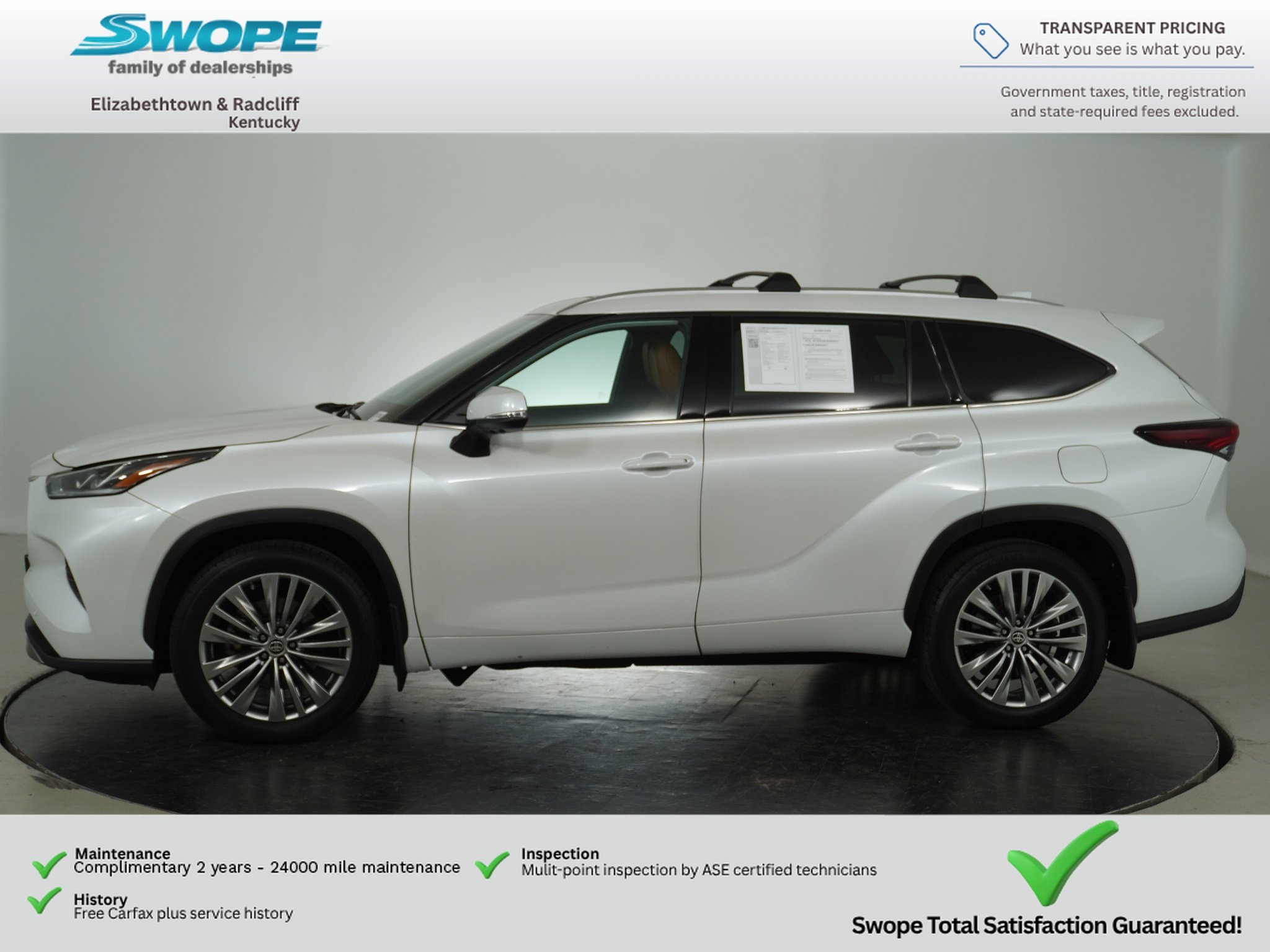 Used 2024 Wind Chill Pearl Toyota Platinum image 6