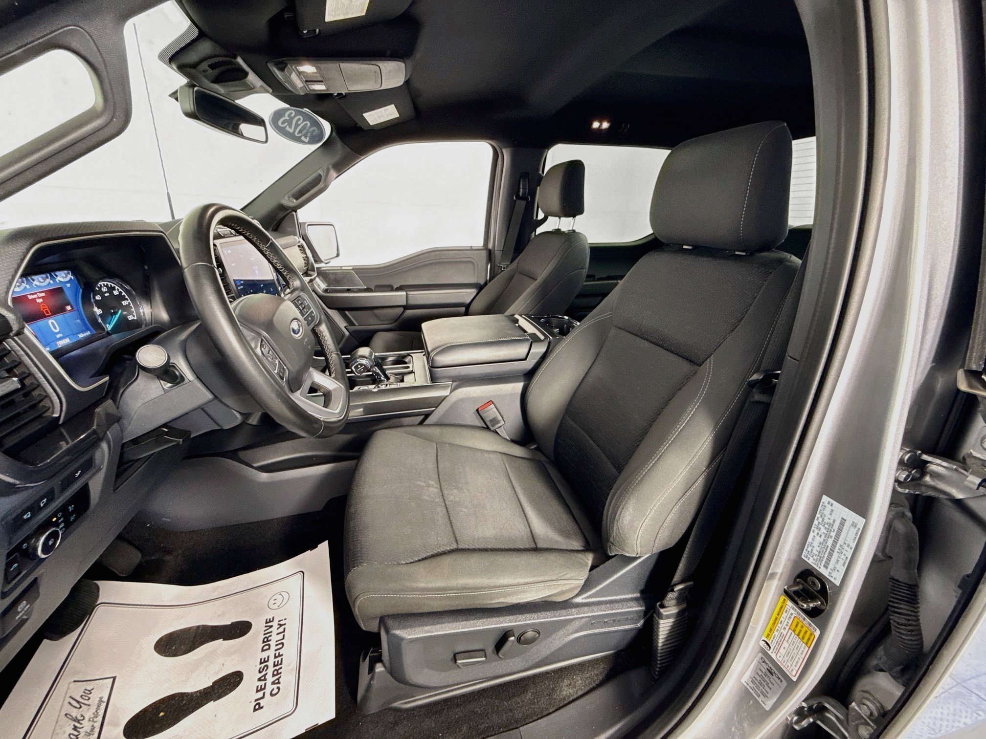 Used 2023 Iconic Silver Metallic Ford XLT image 21