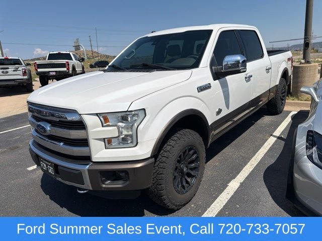 Used 2016 White Ford King Ranch image 1