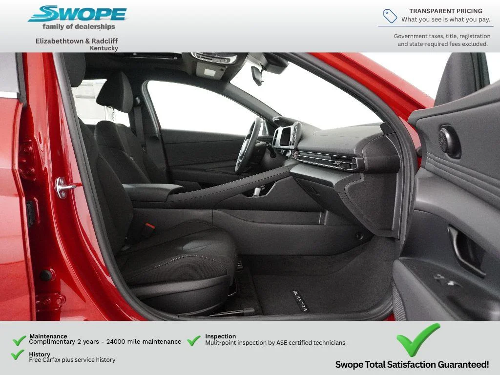New 2026 Ultimate Red Hyundai SEL Sport Premium image 10