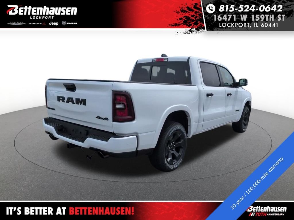 New 2026 Bright White Clear-Coat Exterior Paint RAM BIG HORN image 9