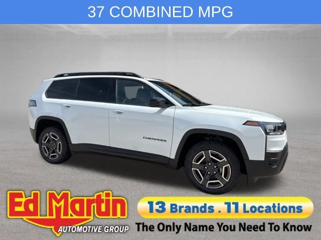 New 2026 White Jeep Laredo image 1