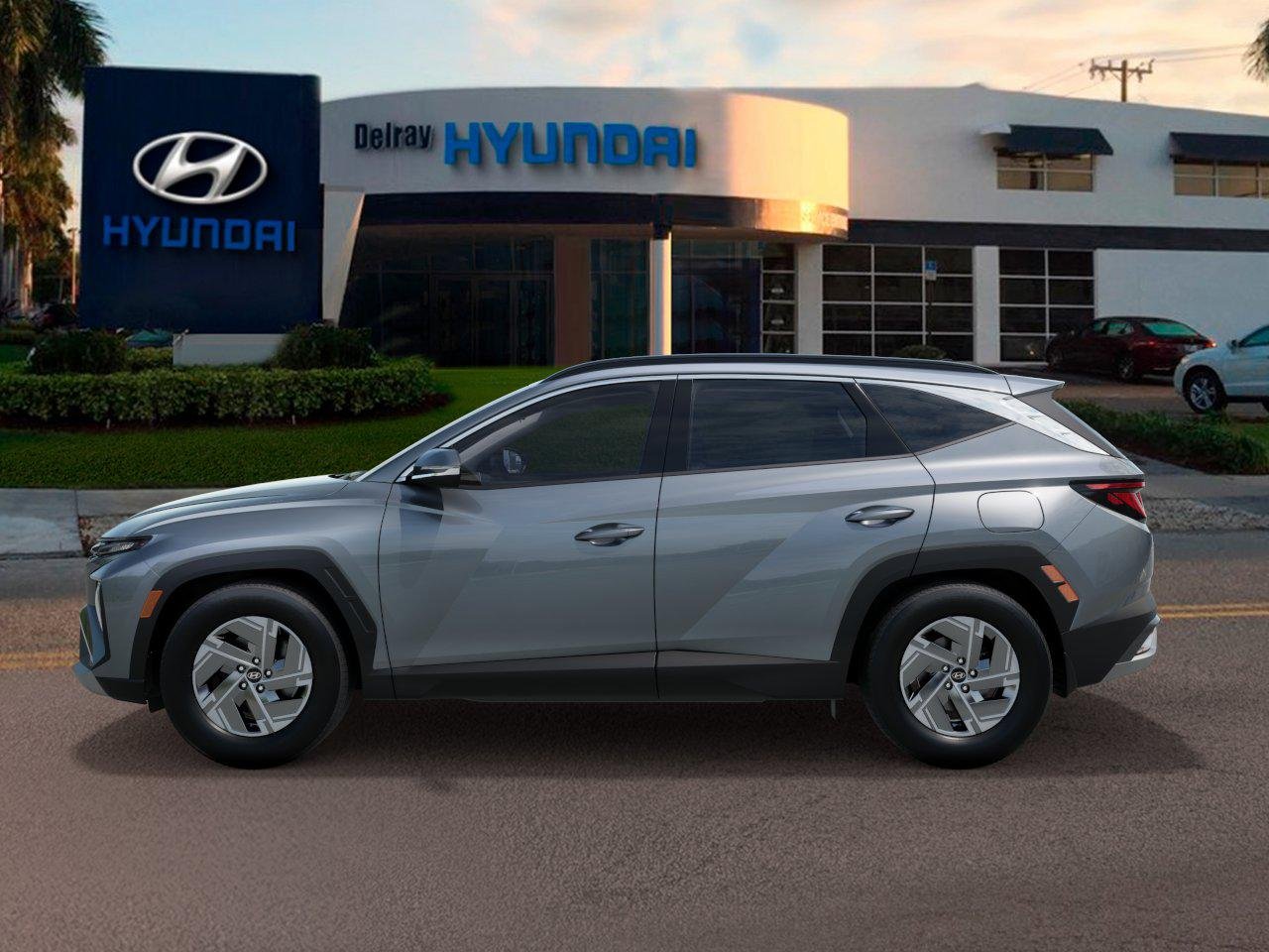 New 2025 Silver Hyundai Blue image 3