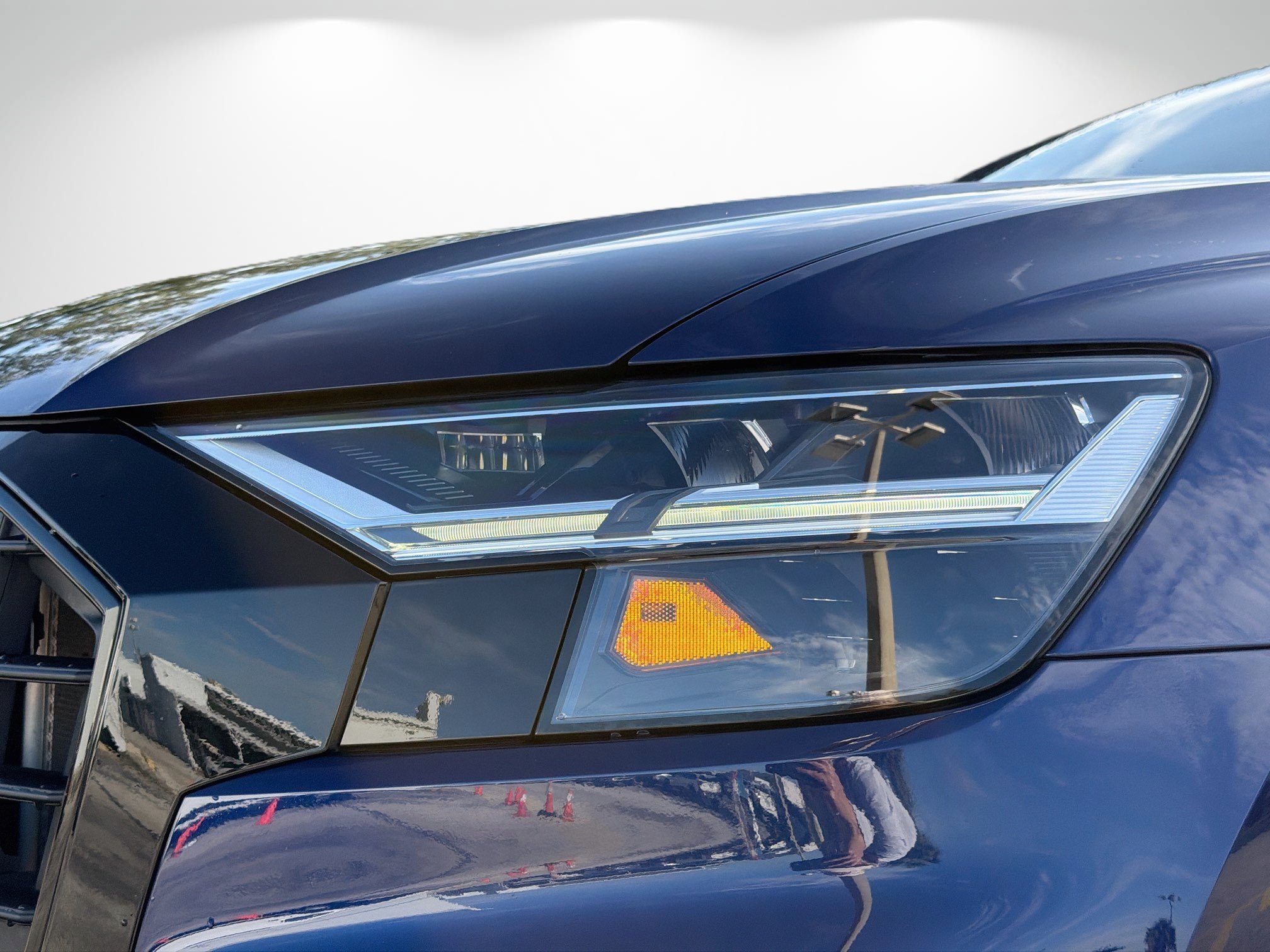 Used 2022 Blue Audi Premium Plus image 9
