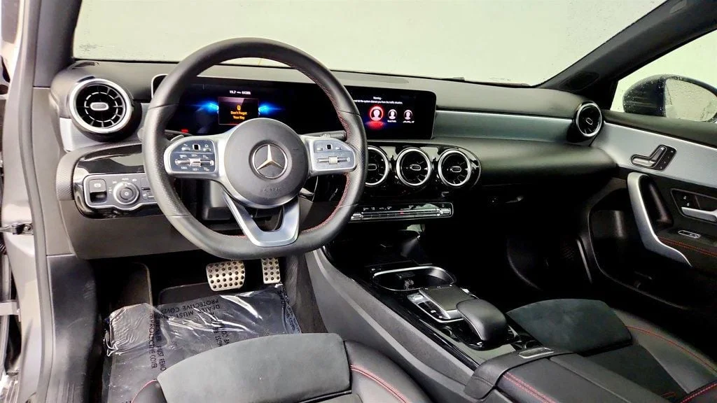 Used 2019 Mountain Grey Metallic Mercedes-Benz A 220 Sedan w/ AMG® Line & Premium Pkgs + 19