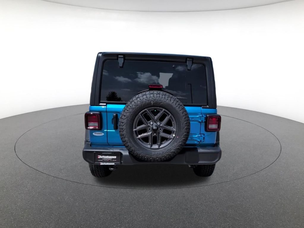 New 2026 Hydro Blue Pearl-Coat Exterior Paint Jeep Sport S image 9