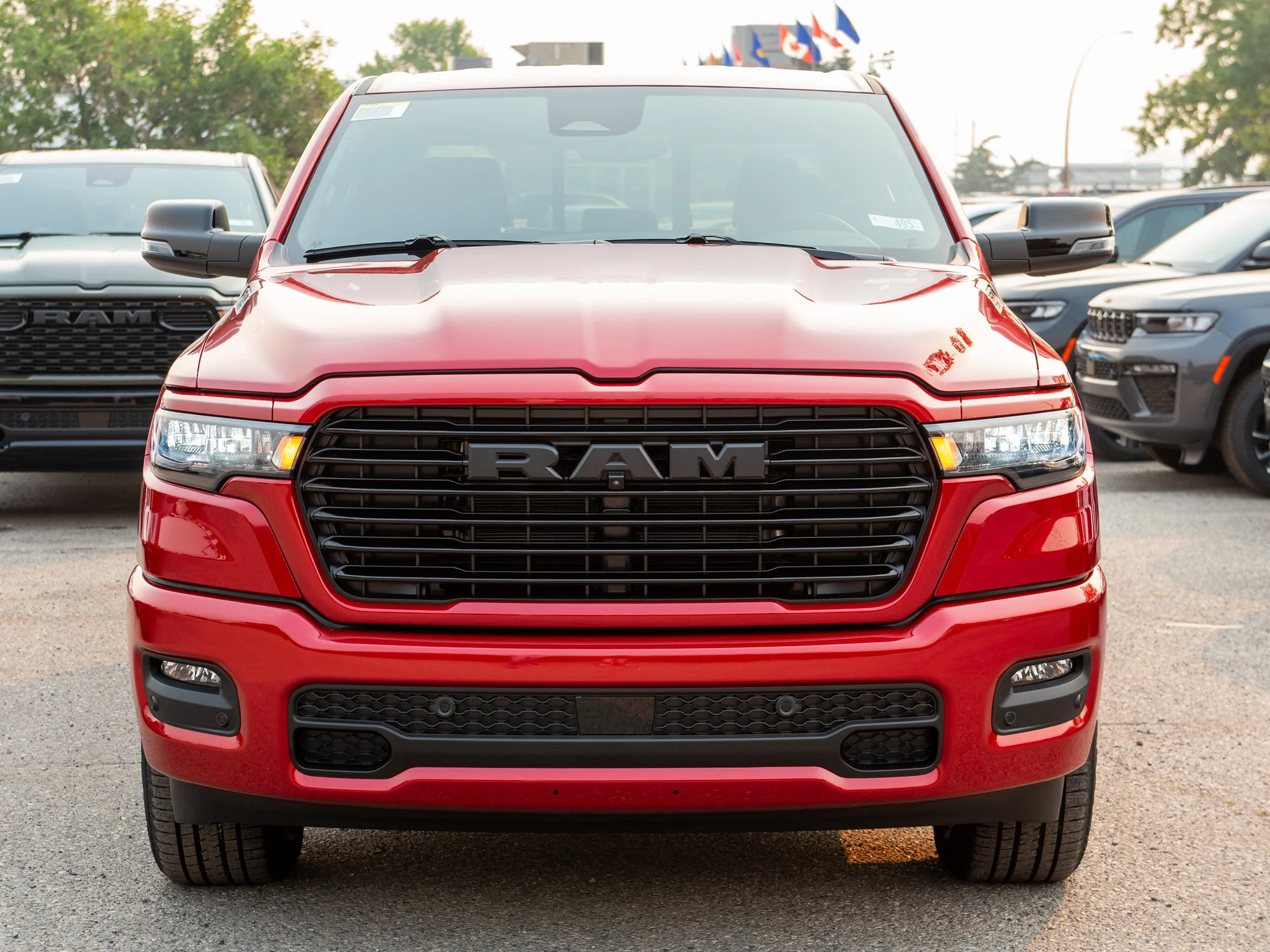 New 2026 Red RAM Sport* Crew Cab 4x4, HEMI V8 image 11