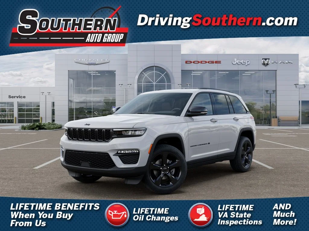New 2025 Bright White Clear-Coat Exterior Paint Jeep Limited image 1