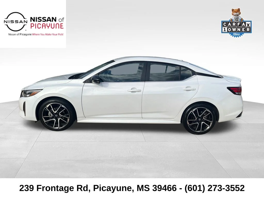 Used 2025 Nissan Sentra SR with VIN 3N1AB8DV2SY305708 for sale in Picayune, MS