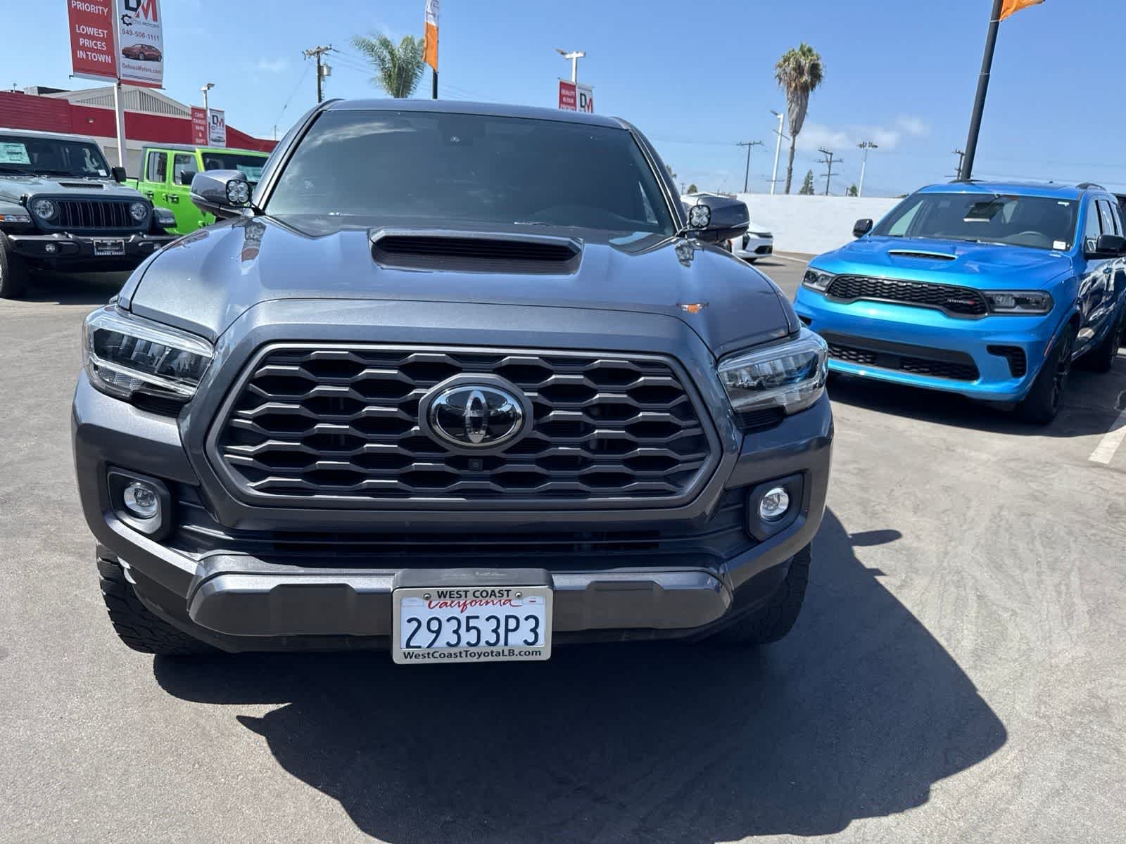 Used 2021 Magnetic Gray Metallic Toyota TRD Sport image 4