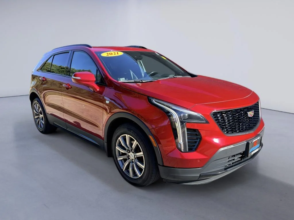 Used 2021 Red Cadillac AWD Sport image 7