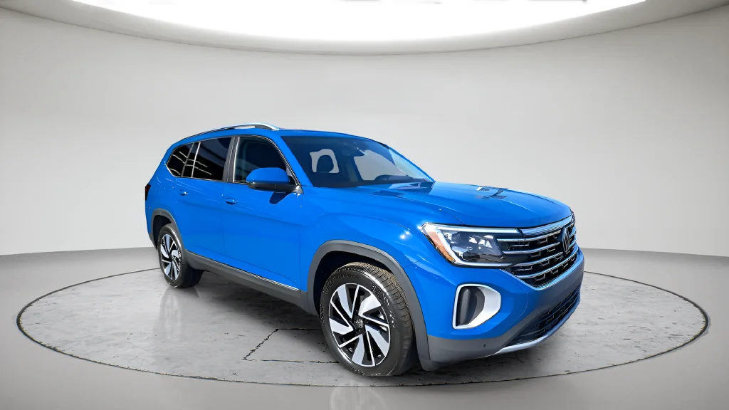 New 2026 Blue Volkswagen SEL image 4