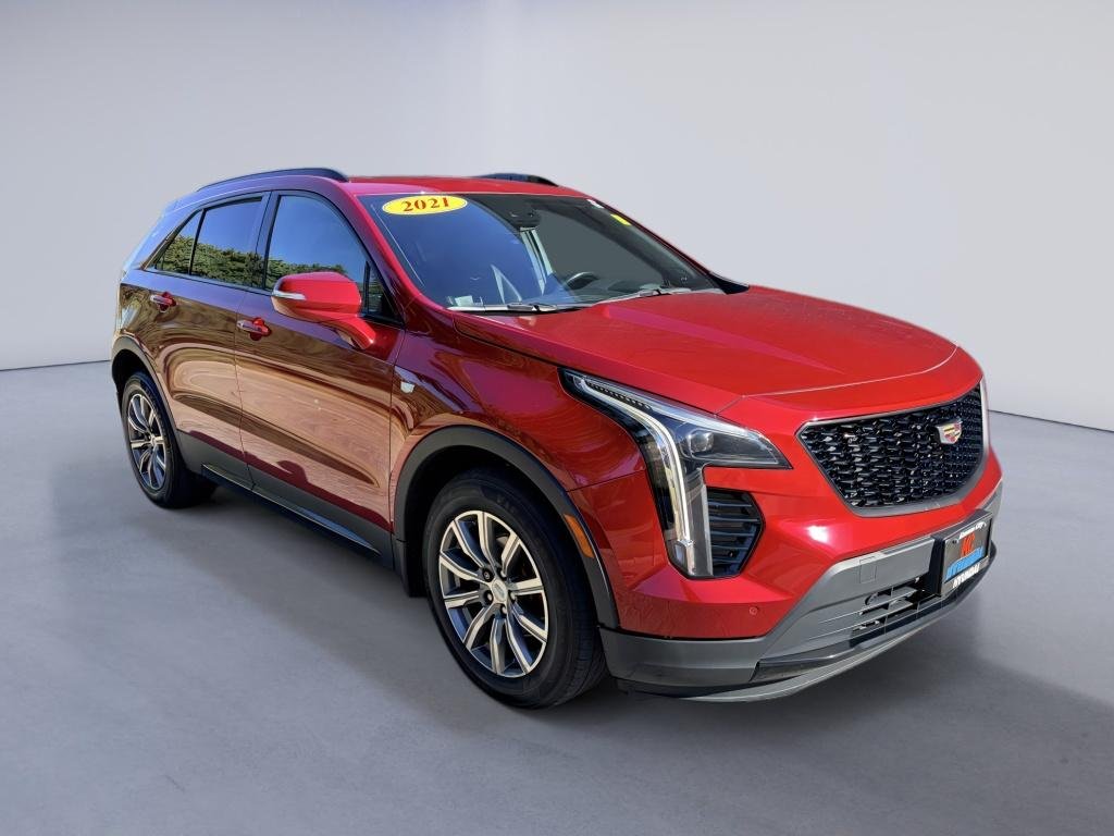 Used 2021 Red Cadillac AWD Sport image 7