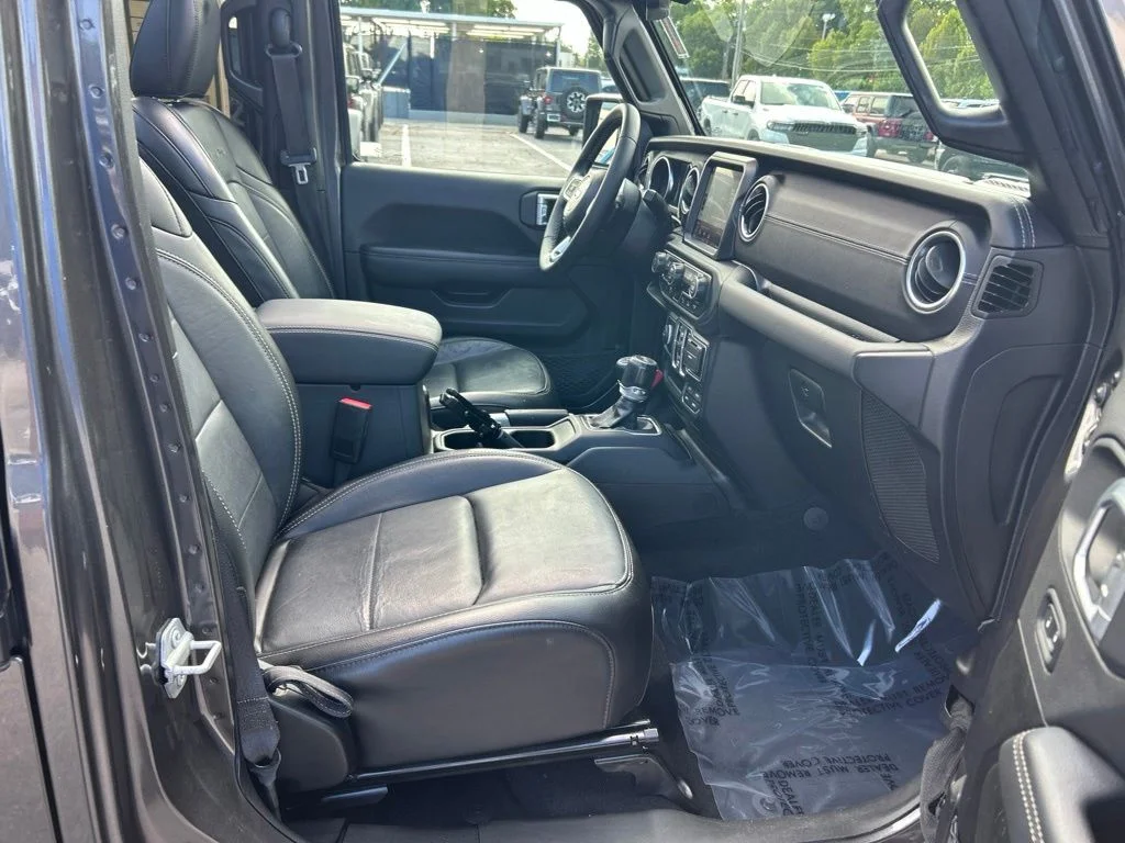 Used 2022 Gray Jeep Unlimited Sahara 4xe image 25