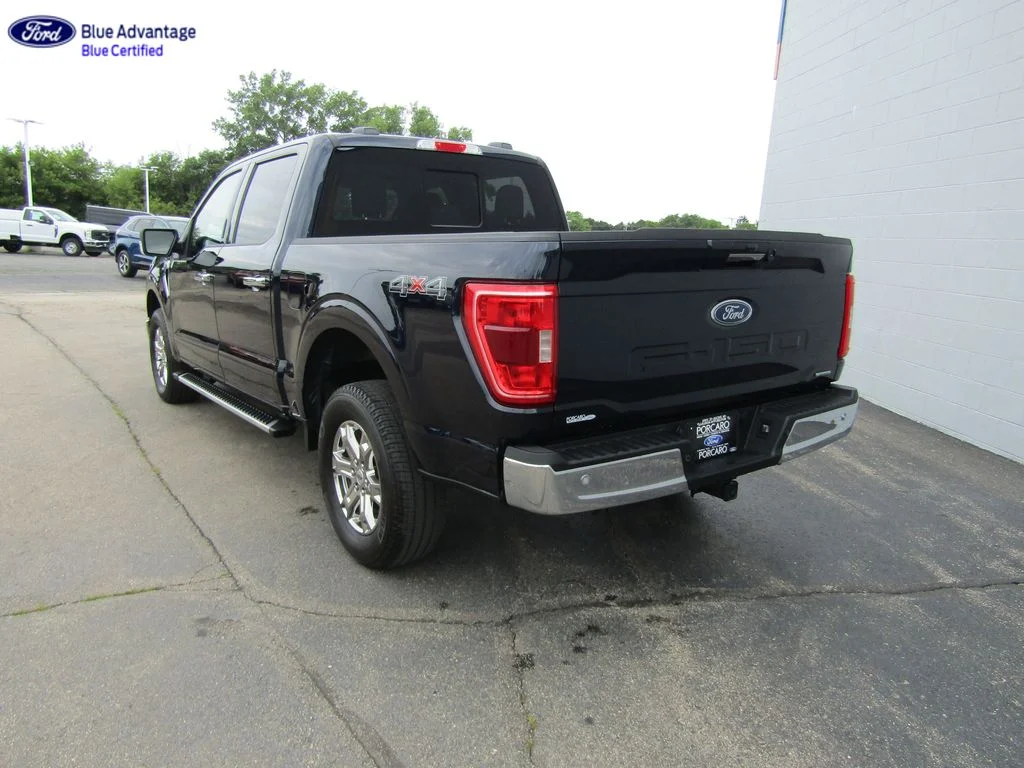 Certified Used 2023 Antimatter Blue Metallic Ford XLT image 7