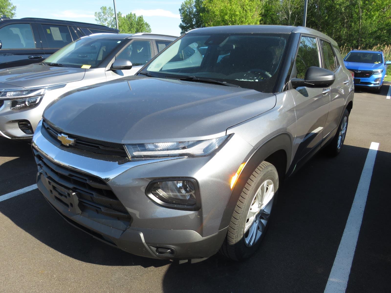 Used 2021 Satin Steel Metallic Chevrolet LS image 5