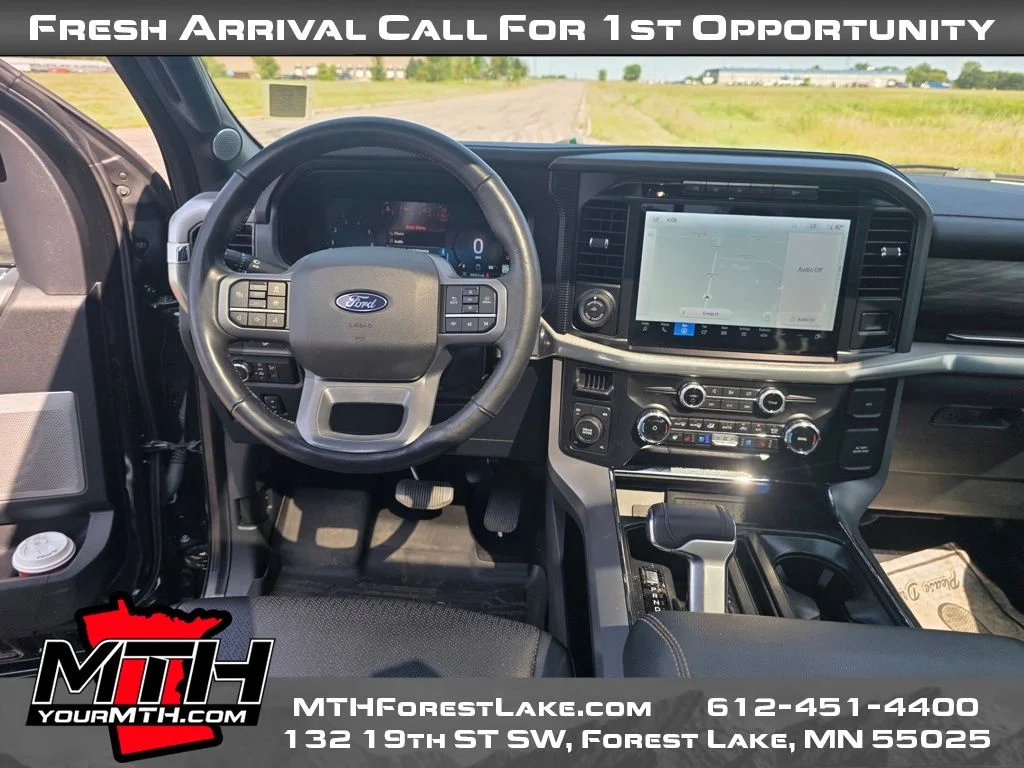 Certified Used 2024 Black Ford Lariat image 11
