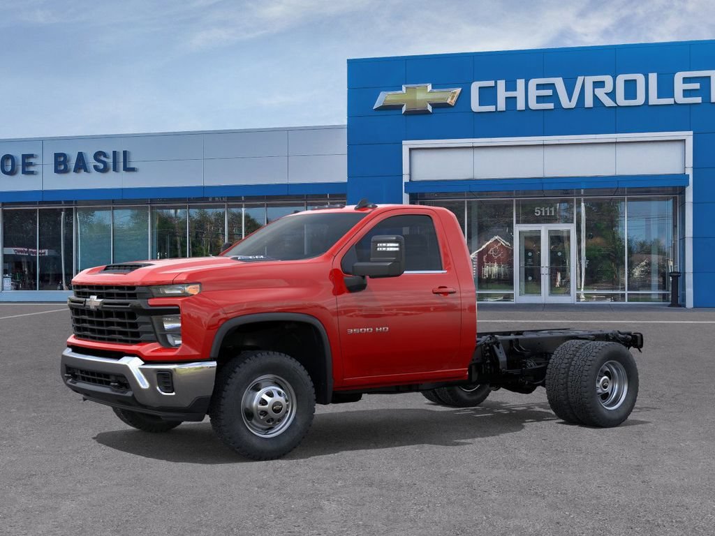 New 2026 Red Hot Chevrolet Work Truck image 2