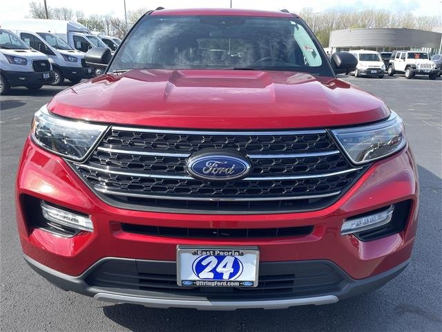 Used 2024 Rapid Red Metallic Tinted Clearcoat Ford XLT image 41