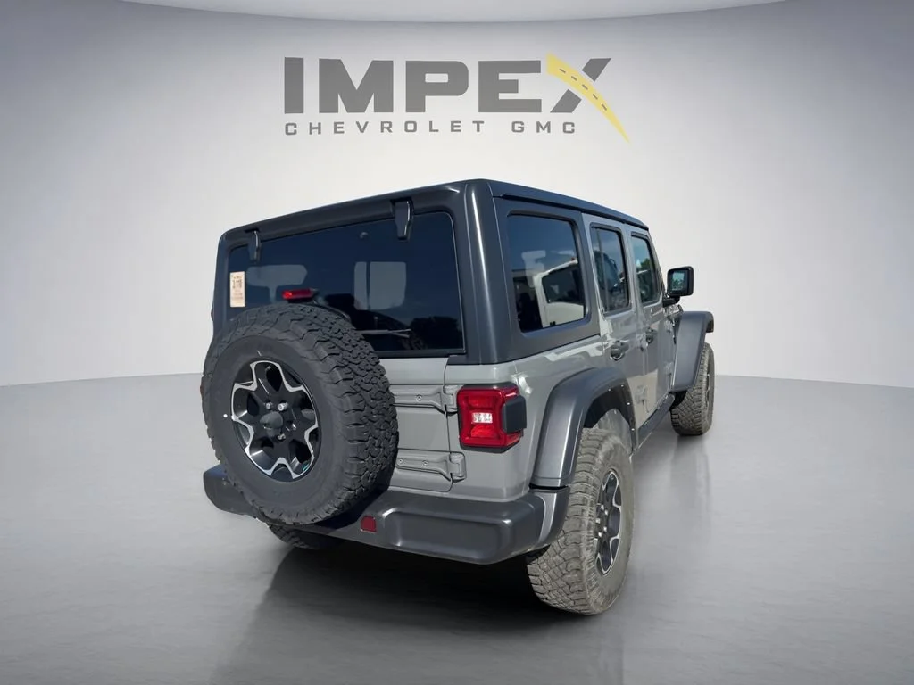 Used 2022 Gray Jeep Unlimited Rubicon image 4
