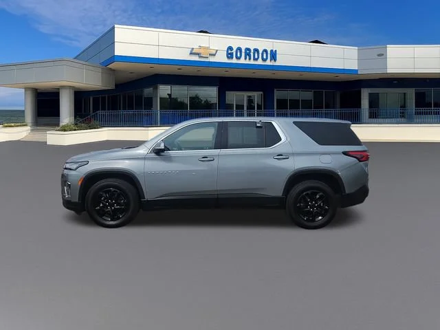 Used 2023 STERLING GRAY METALLIC Chevrolet LS image 2