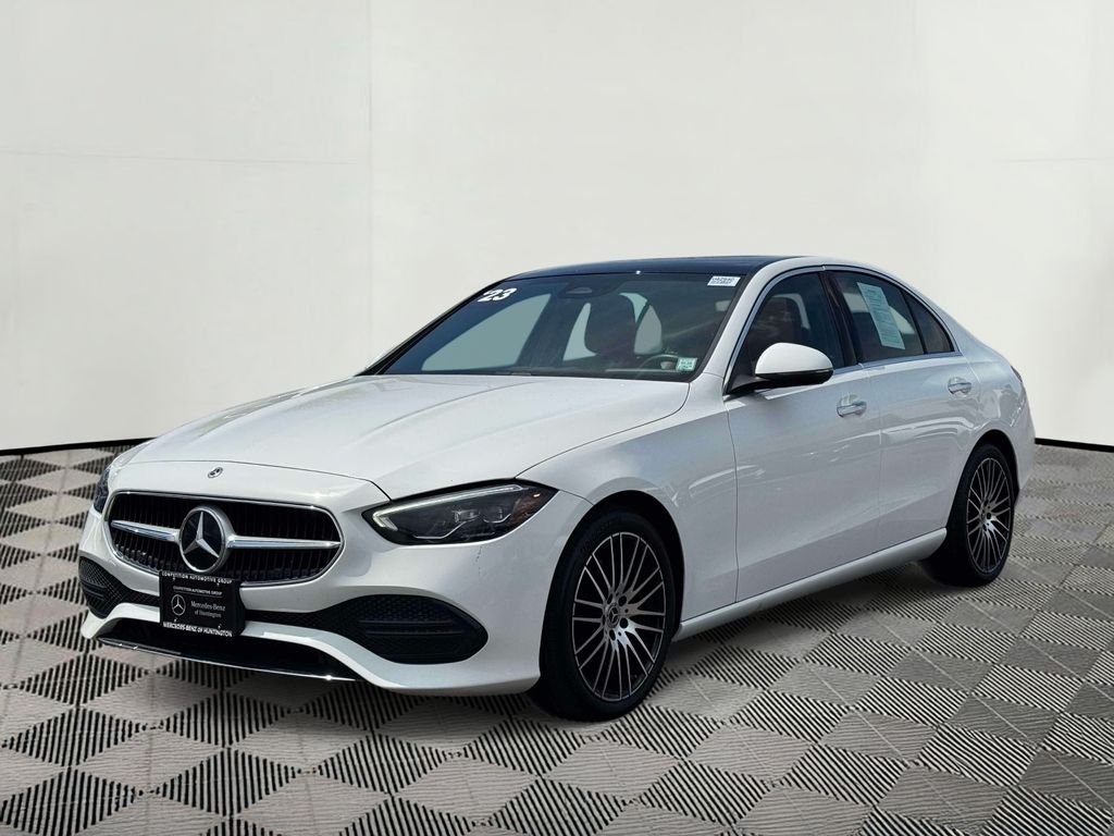 Certified Used 2023 Polar White Mercedes-Benz C 300 image 7