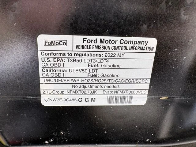 Used 2022 Agate Black Metallic Ford XLT image 5