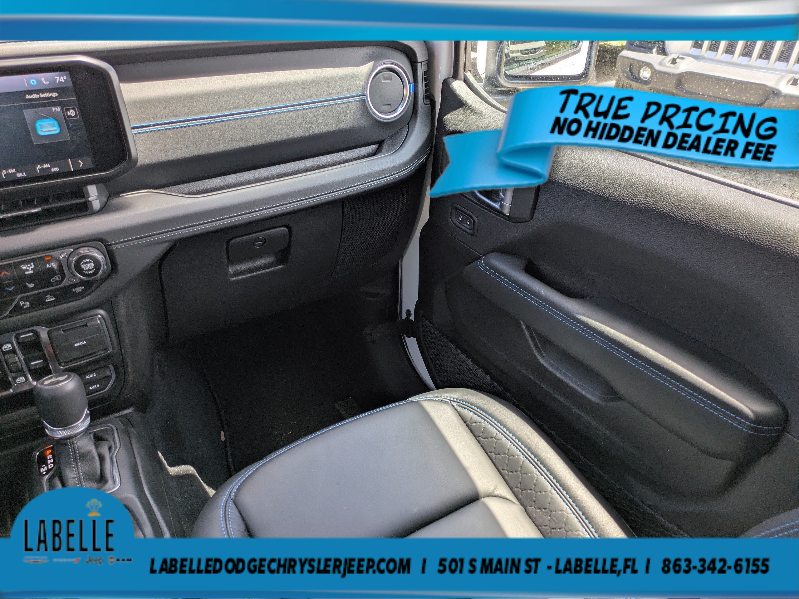 Used 2024 Bright White Clearcoat Jeep High Altitude image 15