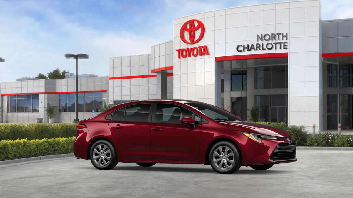 New 2026 Ruby Flare Pearl Toyota LE image 35