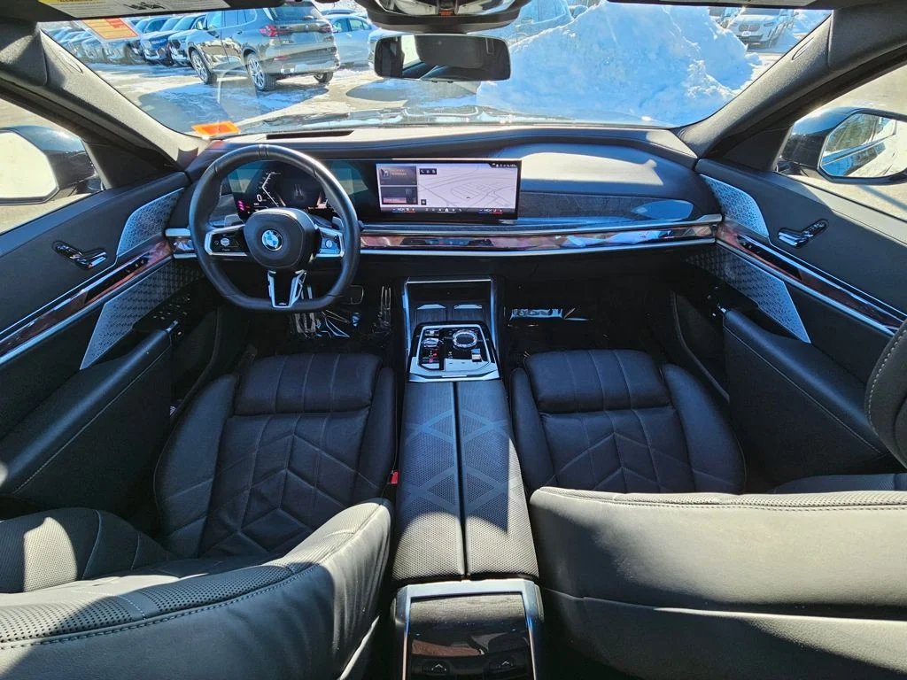 Certified Used 2024 Black Sapphire Metallic BMW 760i xDrive image 28