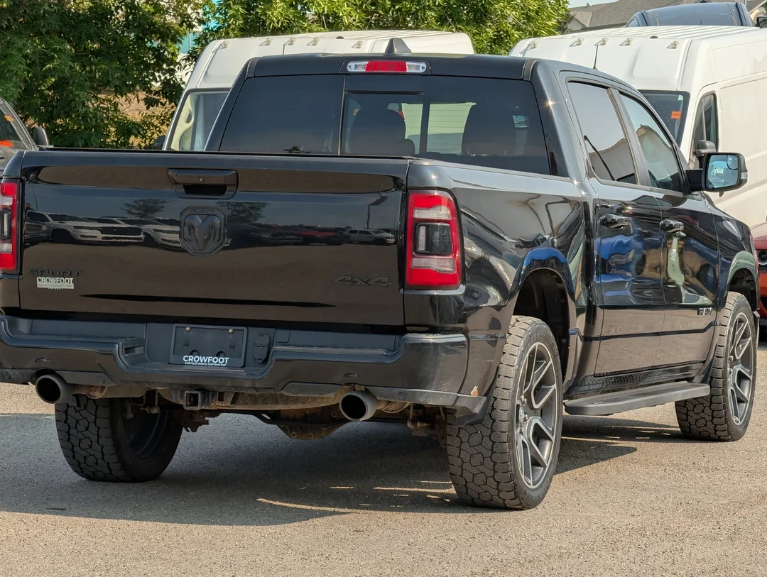 Used 2019 Black RAM Sport - - 4x4 - 5.7L HEMI V8 - Remote Start - Trailer Brake Control & More! image 8