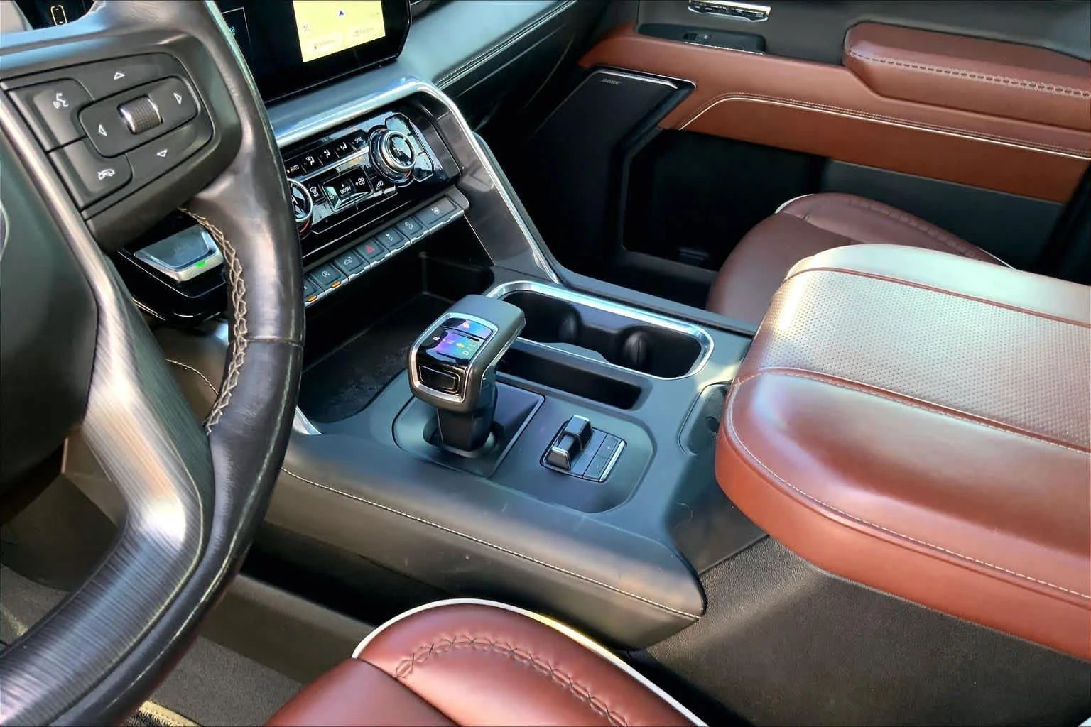 Used 2023 Onyx Black GMC Denali Ultimate image 16