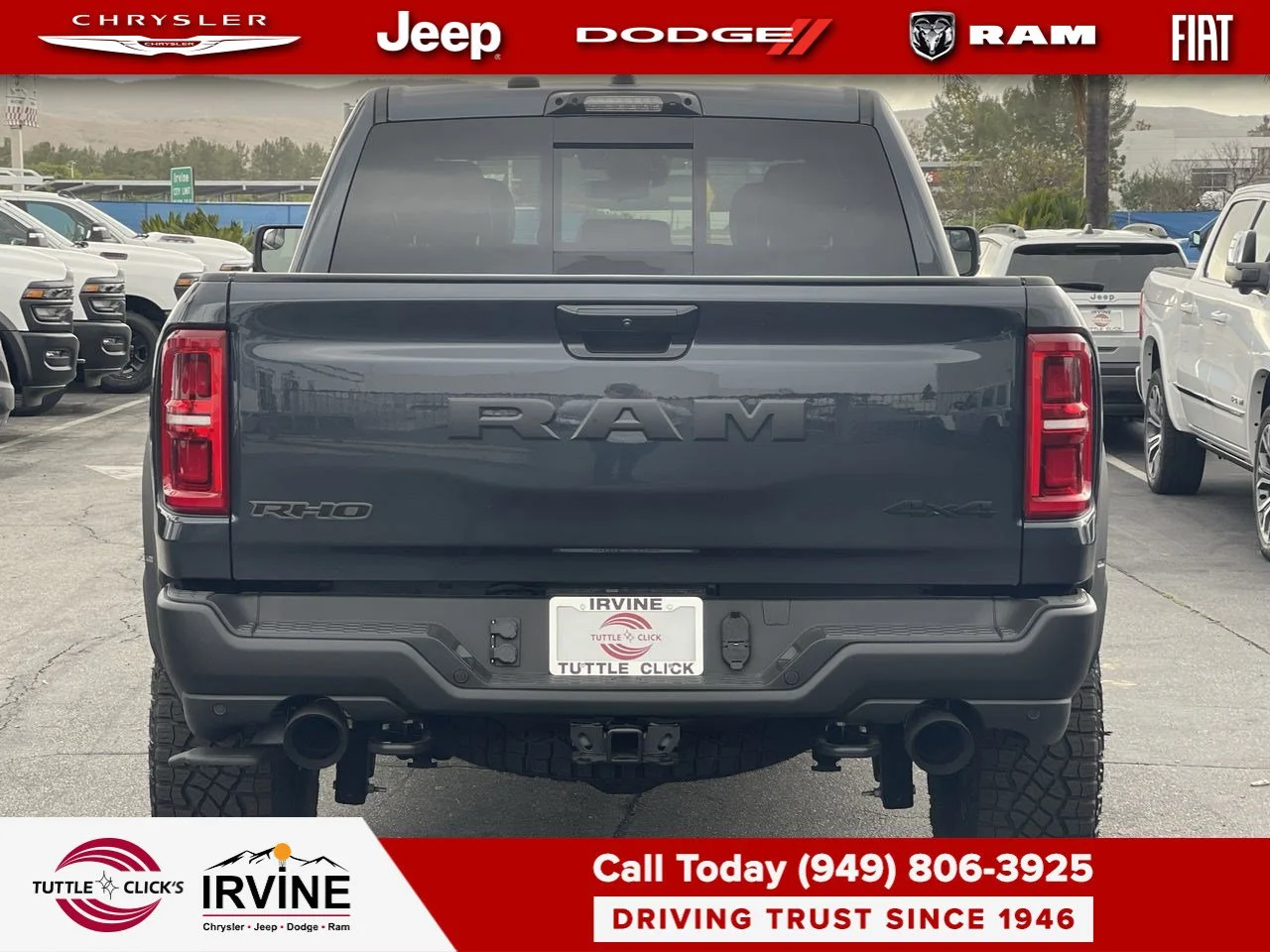New 2026 Forged Blue Metallic Exterior Paint RAM RHO image 11