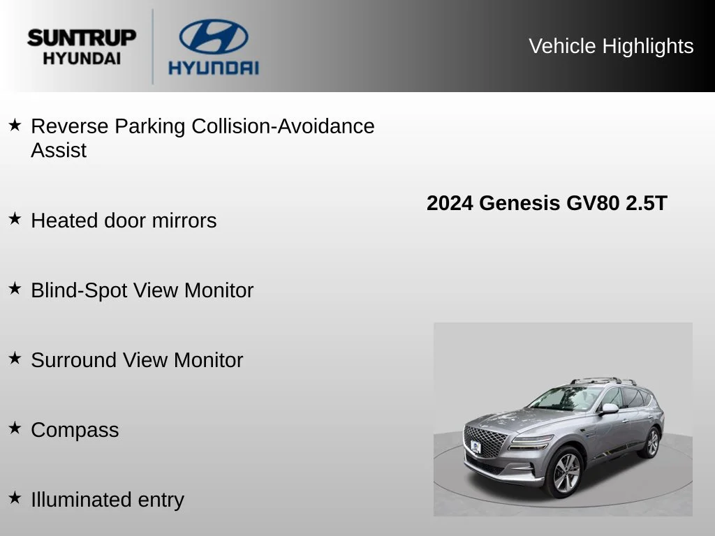 2024 GENESIS GV80 Standard - Photo 31