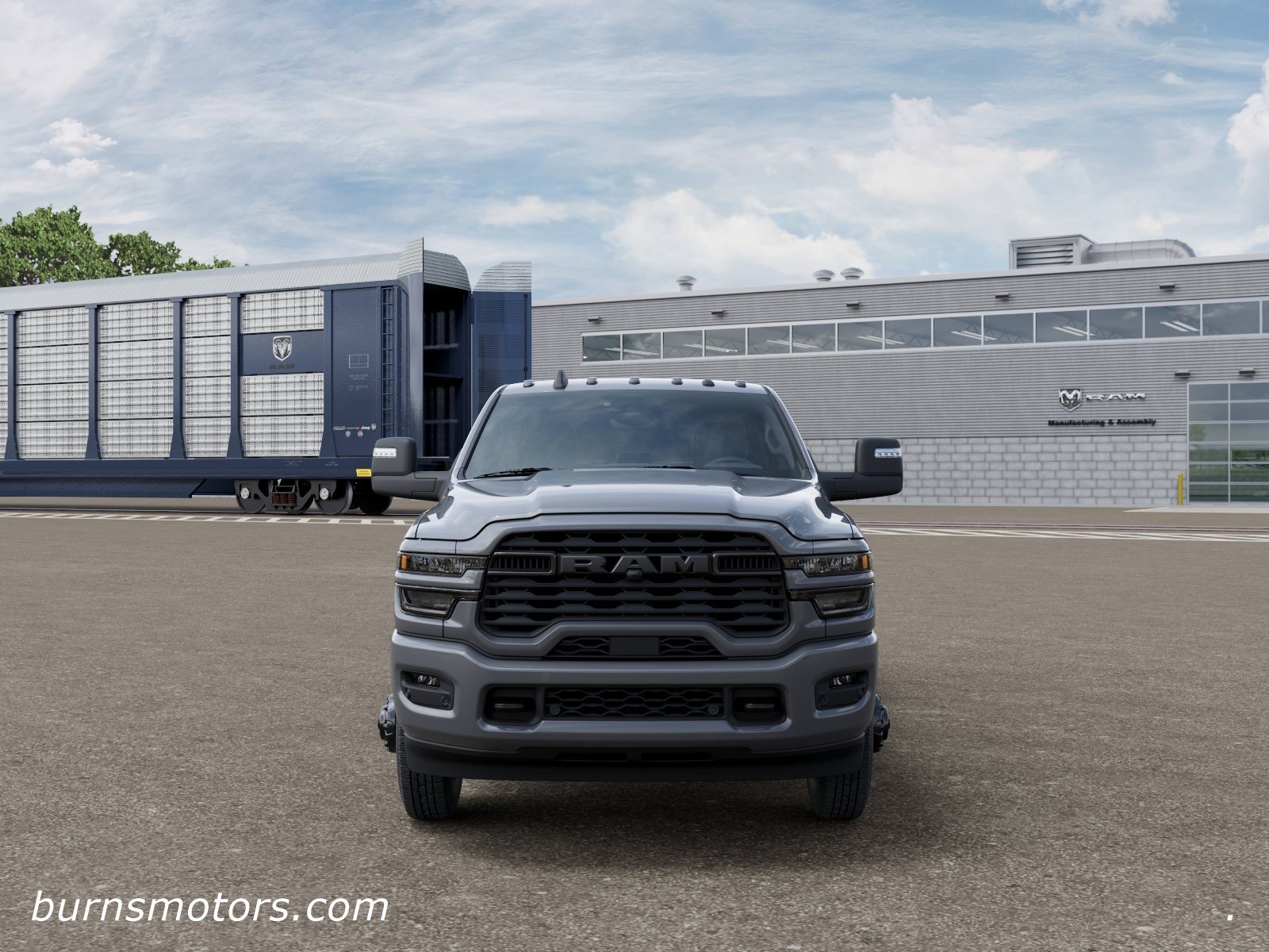 New 2026 Ceramic Gray Clear-Coat Exterior Paint Ram Lone Star Night Edition Dually image 6