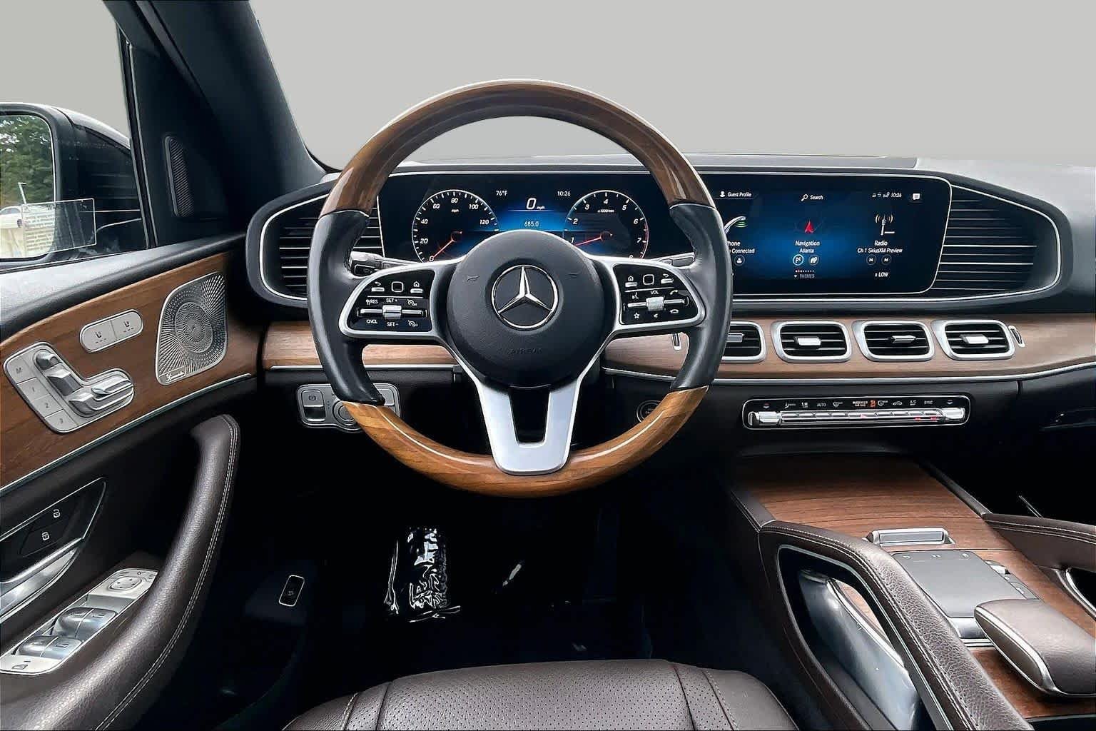 Used 2021 Obsidian Black Metallic Mercedes-Benz GLE 350 image 6