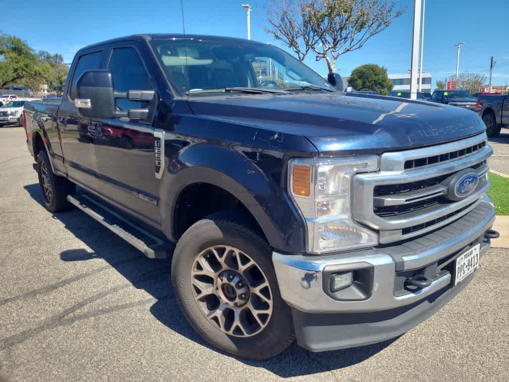 Used 2021 Blue Ford LARIAT image 2