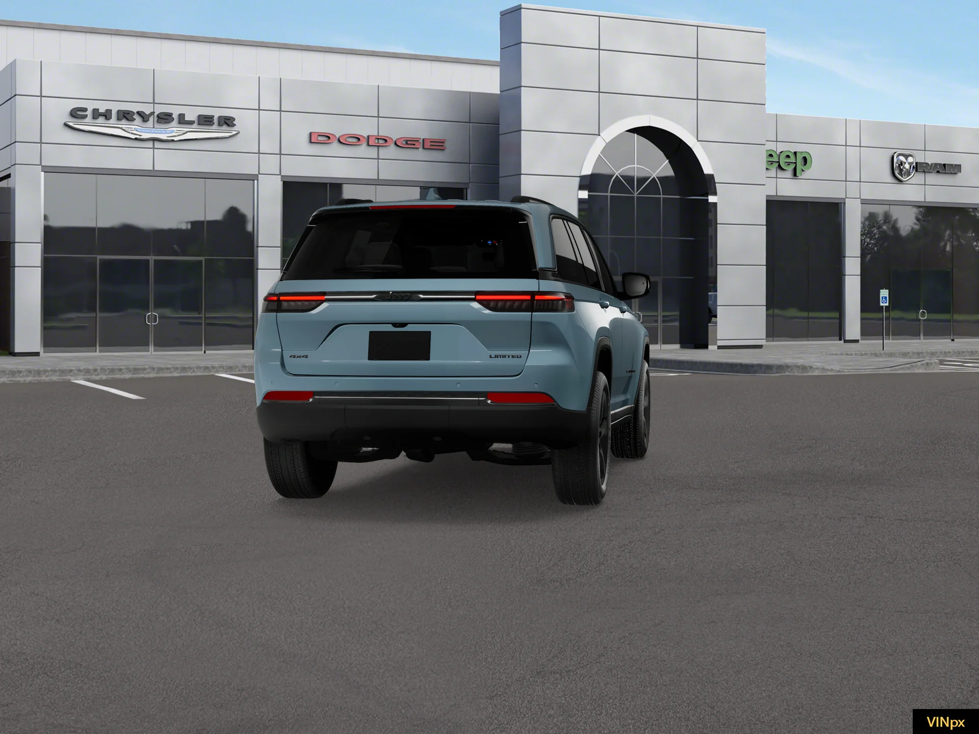 New 2027 Steel Blue Paint Jeep Limited image 14