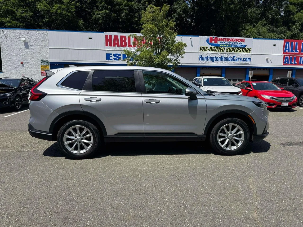 Certified Used 2024 Meteorite Gray Metallic Honda EX-L AWD image 9
