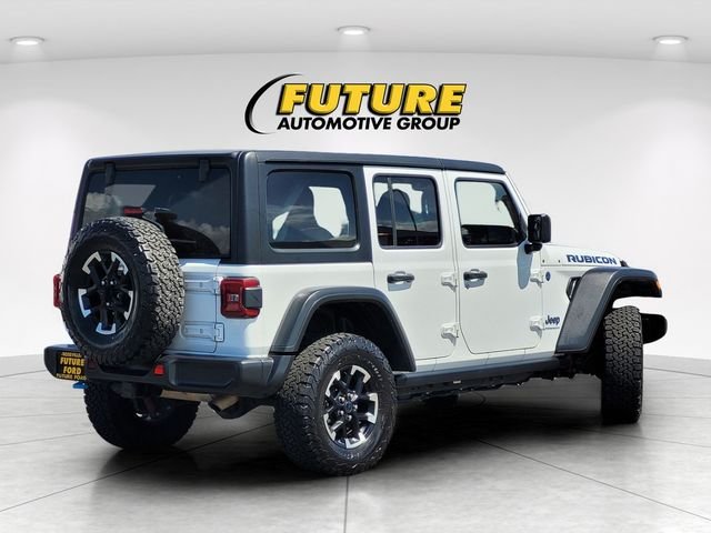 Used 2024 White Jeep Rubicon 4xe image 4