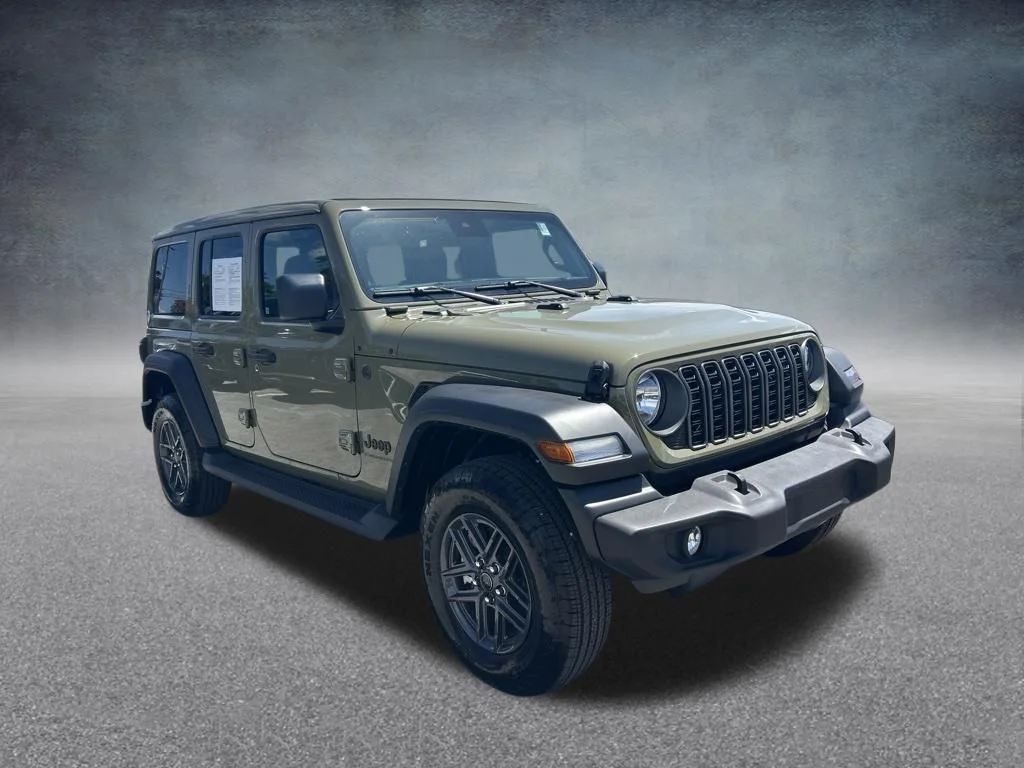 Certified Used 2025 Green Jeep Sport S image 2